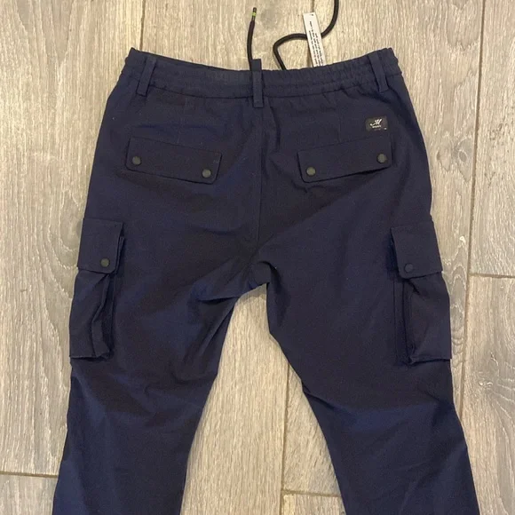 Mason’s Forte Dei Marmi Women’s Navy Blue Cargo Pants - Size 48 (IT) - US 12 - Picture 11 of 12